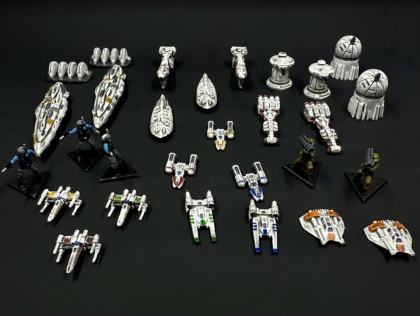 (Finally) painted all my Star Wars Rebellion board game minis - Forum - DakkaDakka